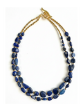 Antibes collection - Double Strand Lapis Necklace