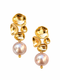 Antibes collection - Les Bulles With Natural Round Peach Pearls