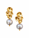 Antibes collection - Les Bulles With Natural Silver Pearls