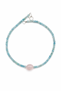 Antibes collection - Choker In Aquamarine