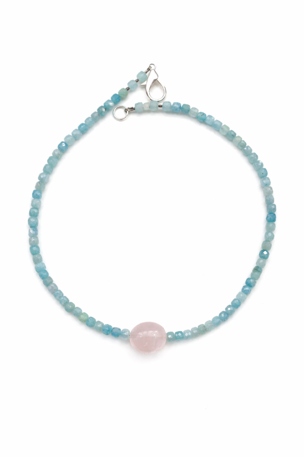 Antibes collection - Choker In Aquamarine