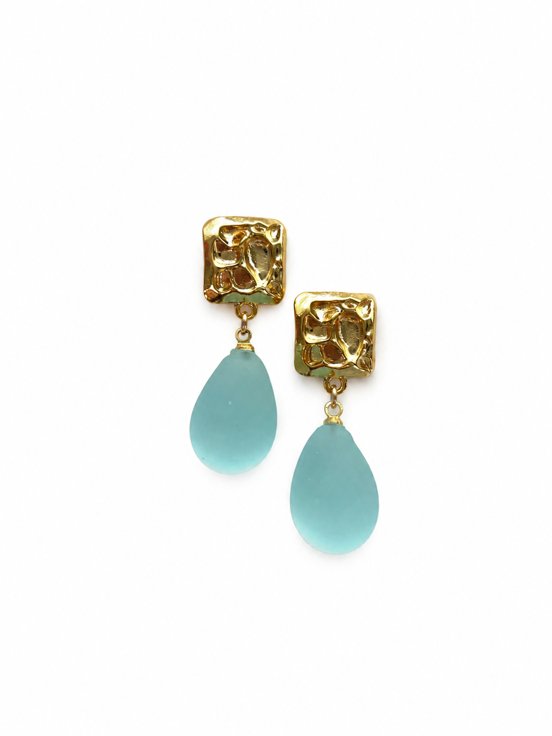 Cassis collection - Earrings With Murano Glass Pendants