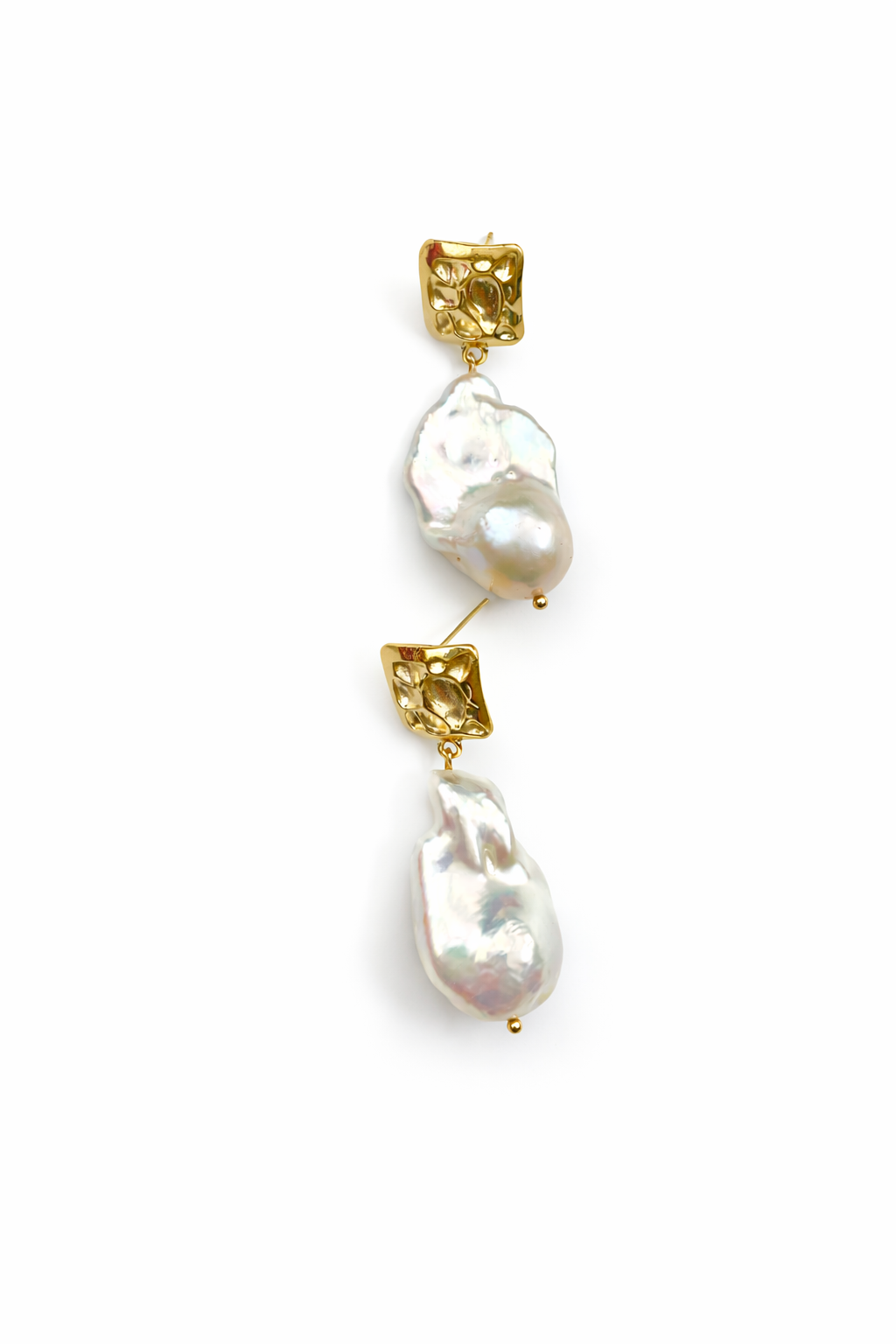 Seen on Zara Tindall at Cheltenham 2026 - Cassis Baroque Pearl Earrings