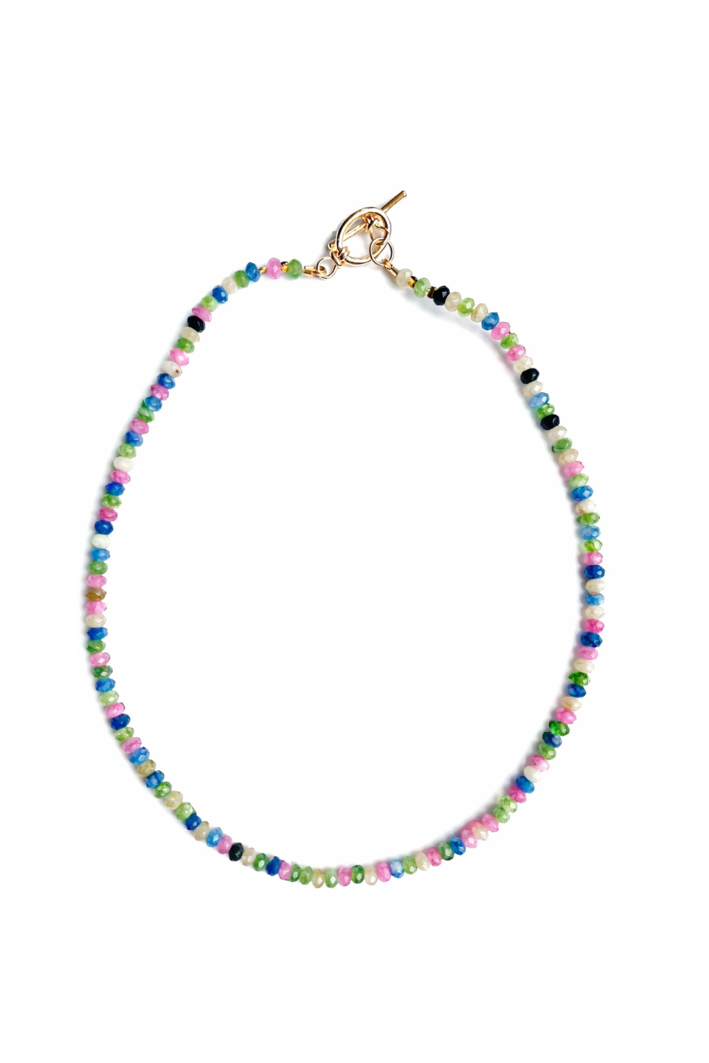 Antibes collection - Rainbow Tourmaline Choker