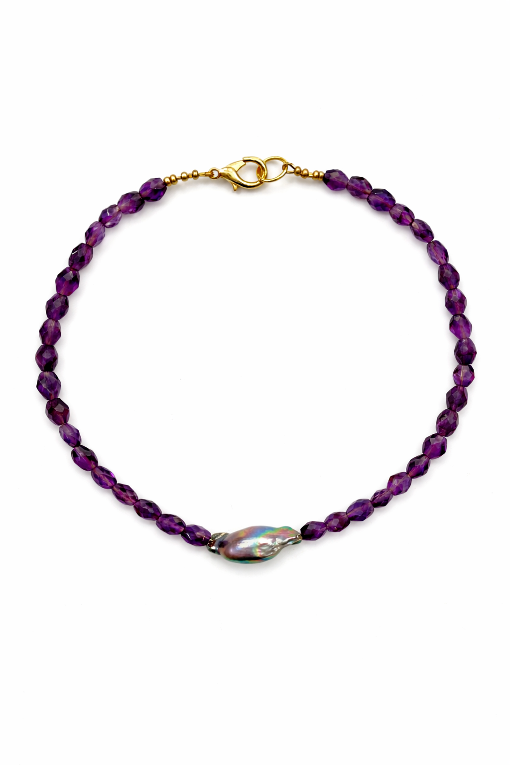 Antibes collection - Choker In Amethyst
