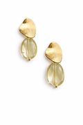 Antibes collection - Amber Cabochons Earrings