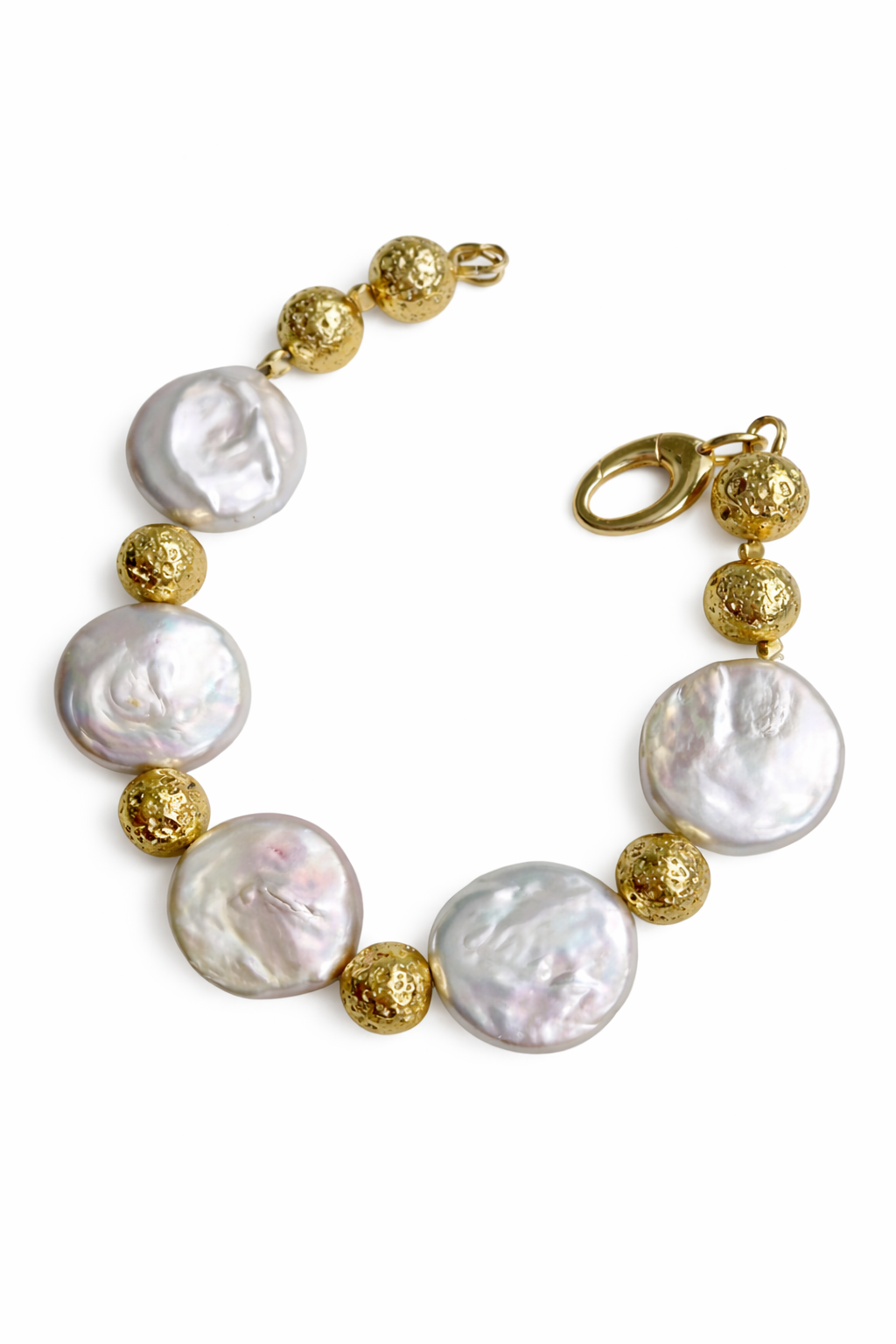 Cassis collection - Coin Pearl Bracelet
