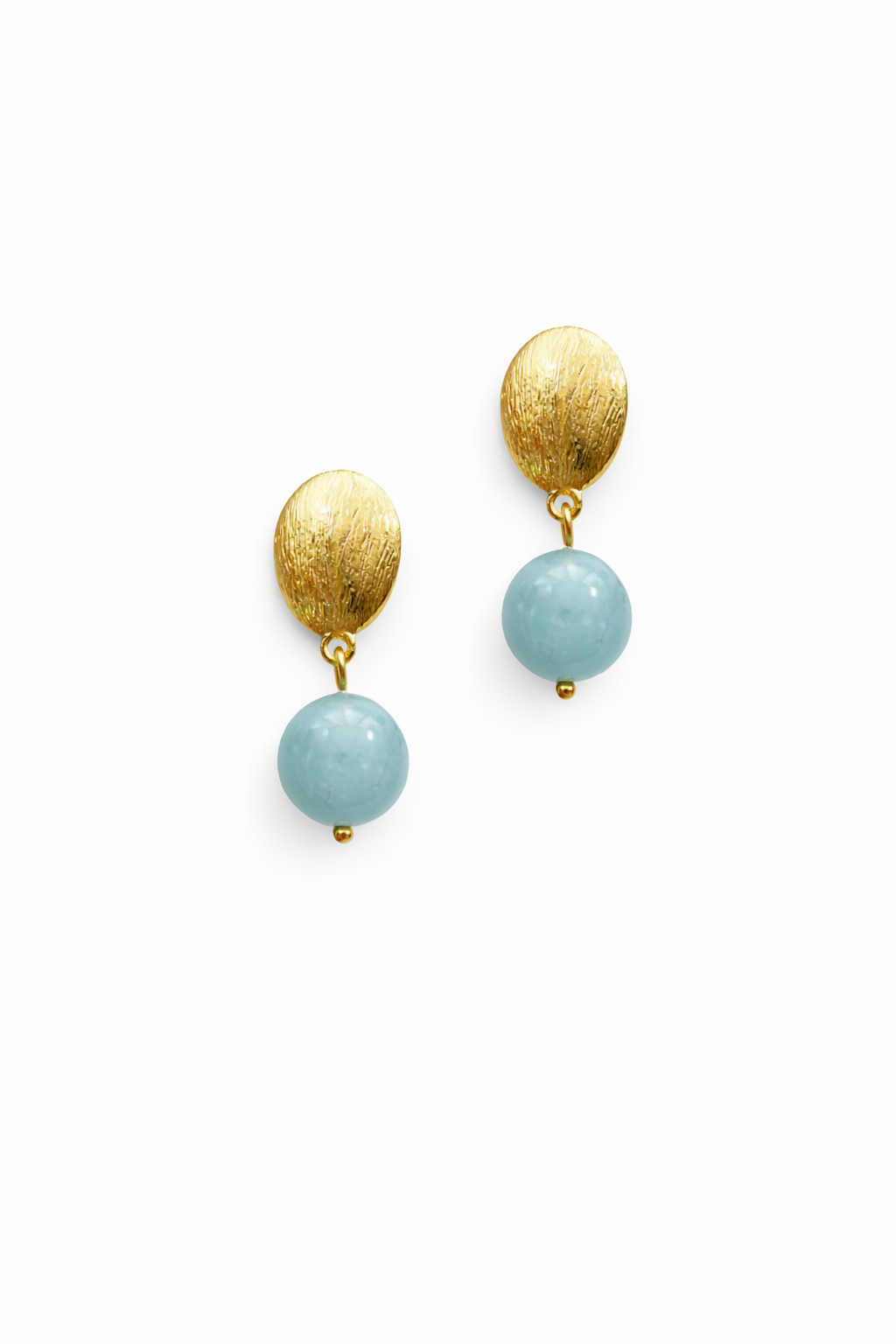 Troyes collection - Petite Poire With Aquamarine