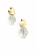 Antibes collection - Earrings With Clear Cabochons