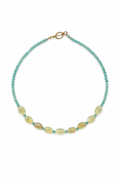 Antibes collection - Necklace In Amazonite And Citrine