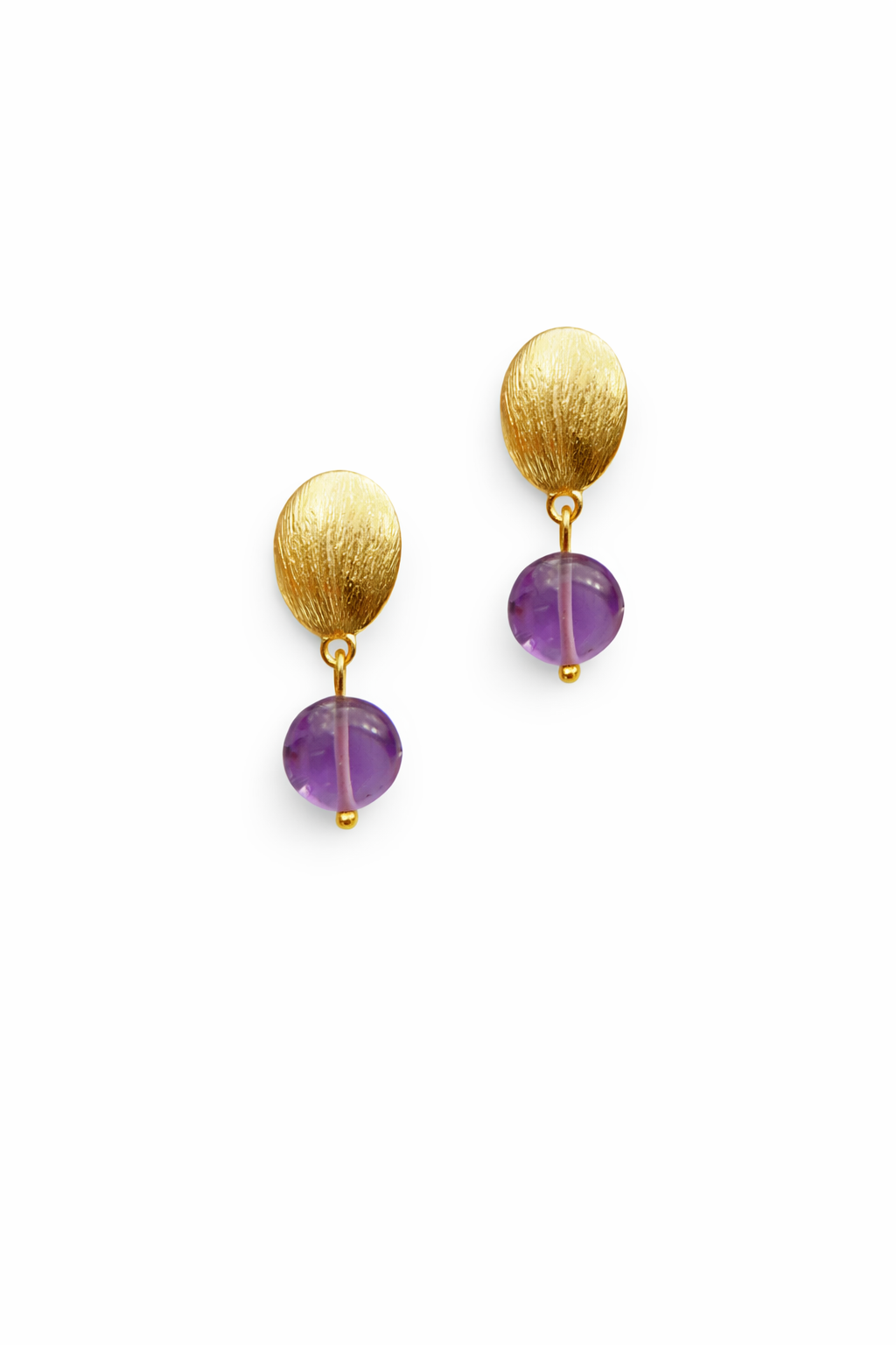 Troyes collection - Petite Poire With Amethyst