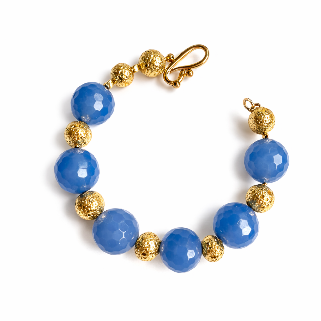 Cassis collection - Blue Agate Bracelet