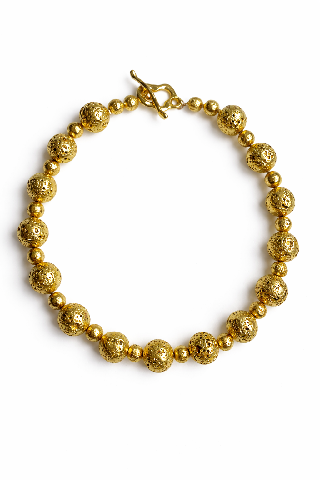 Marseille collection - Marseille Gold Lava Necklace