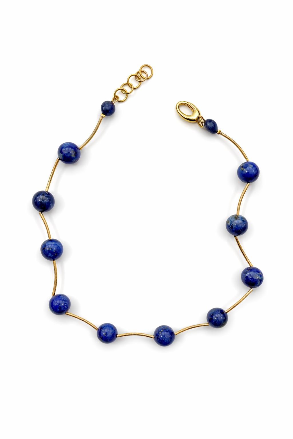 Cassis collection - Lapis Curve Necklace