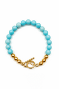 Cassis collection - Single Turquoise Bracelet
