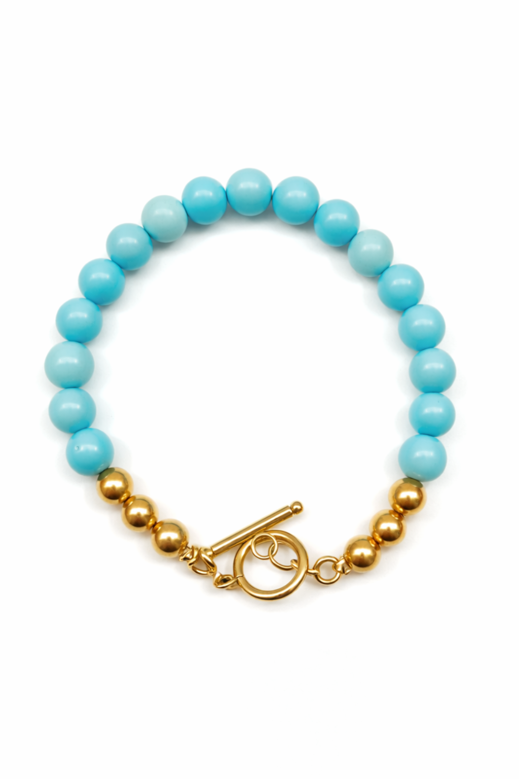 Cassis collection - Single Turquoise Bracelet